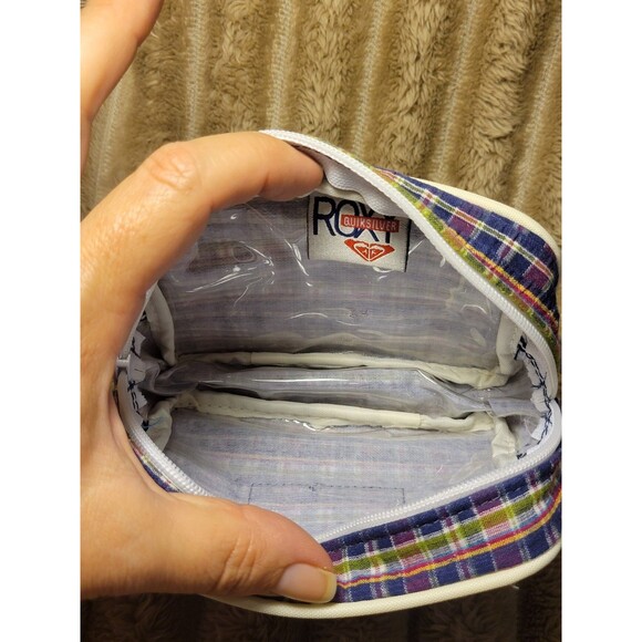 Roxy Boardshorts Quiksilver Zipper Pouch Wallet Purse Wristlet Y2K Clutch Surf - Picture 11 of 13